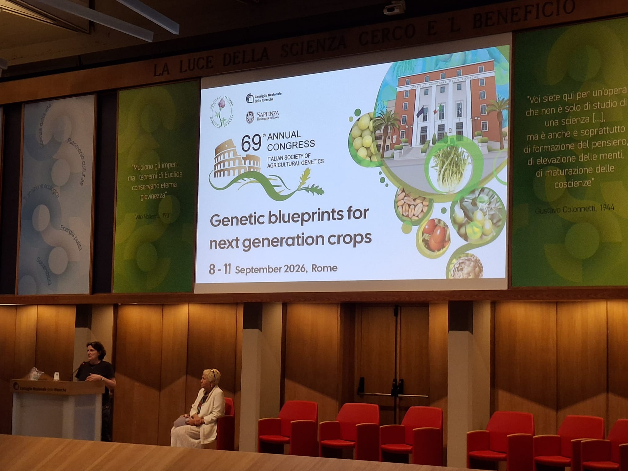 Genetica agraria e colture del futuro: si conclude al CNR il 69° Congresso SIGA