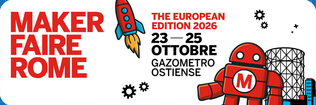 CNR-IBE incontro il pubblico al MAKER FAIRE 2026, Roma, 23-25 ottobre